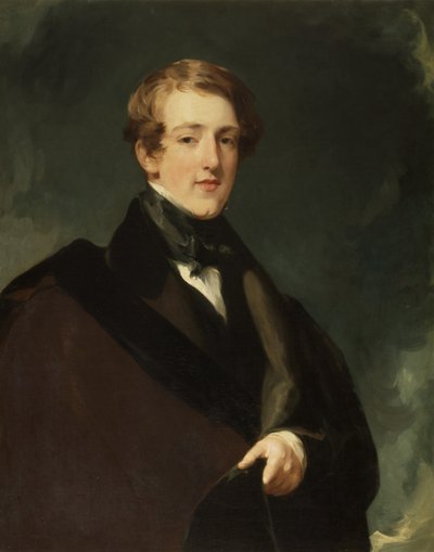 Der 2. Lord de Tabley in akademischen Roben, 1832 von Margaret Sarah Carpenter
